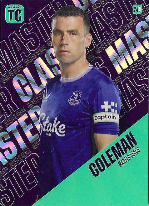 #240 Seamus Coleman (Everton) - MASTER CLASS - Panini Top Class Premier League 2025