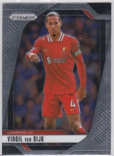 #052 Virgil Van Dijk (Liverpool) - Panini Prizm Premier League 2024/25