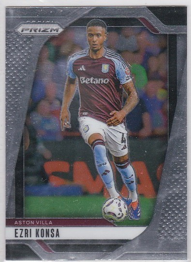 #062 Ezri Konsa (Aston Villa) - Panini Prizm Premier League 2024/25