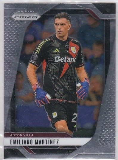 #069 Emiliano Martinez (Aston Villa) - Panini Prizm Premier League 2024/25