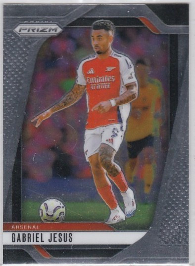 #029 Gabriel Jesus (Arsenal) - Panini Prizm Premier League 2024/25