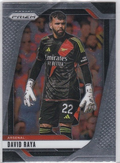 #019 David Raya (Arsenal) - Panini Prizm Premier League 2024/25