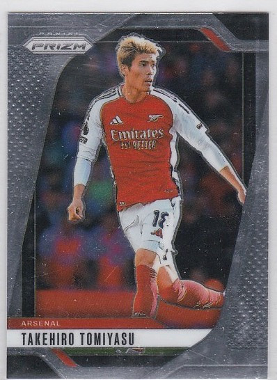 #034 Takehiro Tomiyasu (Arsenal) - Panini Prizm Premier League 2024/25