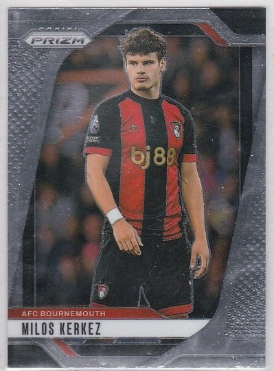 #196 Milos Kerkez (Bournemouth) - Panini Prizm Premier League 2024/25