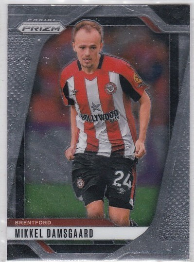 #252 Mikkel Damsgaard (Brentford) - Panini Prizm Premier League 2024/25