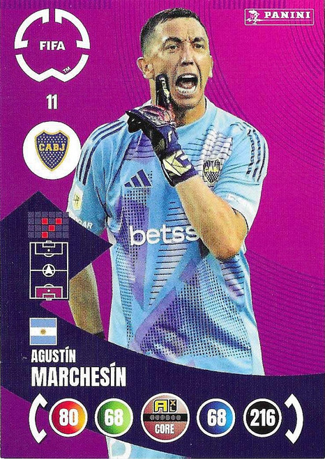 #011 Agustin Marchesin (Boca Juniors) - Panini Adrenalyn XL Club World Cup 2025
