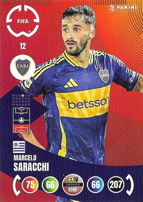 #012 Marcelo Saracchi (Boca Juniors) - Panini Adrenalyn XL Club World Cup 2025