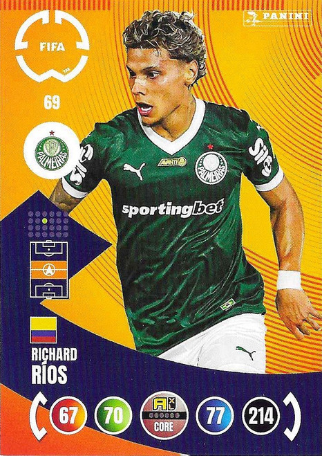 #069 Richard Rios (Palmeiras) - Panini Adrenalyn XL Club World Cup 2025