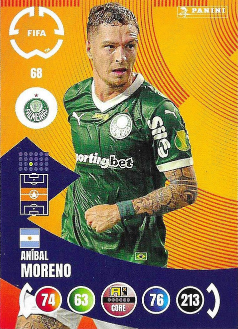 #068 Anibal Moreno (Palmeiras) - Panini Adrenalyn XL Club World Cup 2025