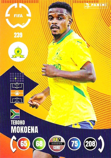#239 Teboho Mokoena (Mamelodi Sundowns) - Panini Adrenalyn XL Club World Cup 2025
