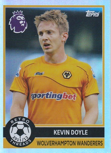 #398 Kevin Doyle (Wolves) - RETRO THREADS - Topps Premier League 2026