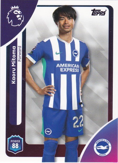 #083 Kaoru Mitoma (Brighton) - Topps Premier League 2026