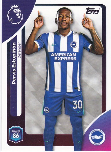 #076 Pervis Estupinan (Brighton) - Topps Premier League 2026