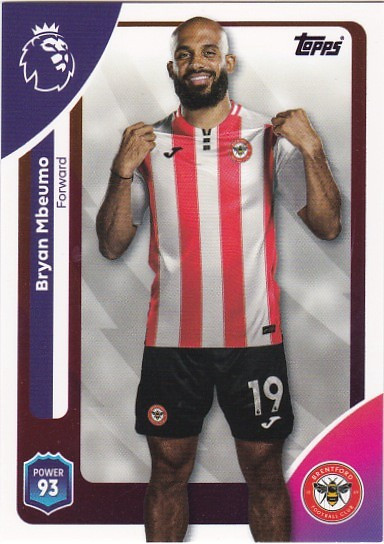 #068 Bryan Mbeumo (Brentford) - Topps Premier League 2026