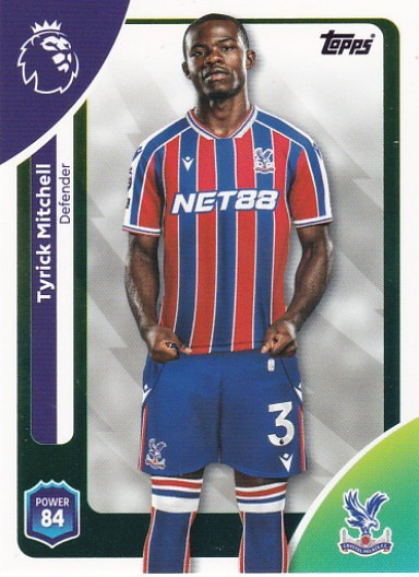 #111 Tyrick Mitchell (Crystal Palace) - Topps Premier League 2026