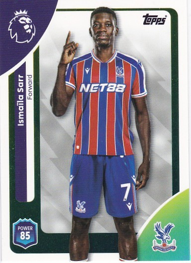 #121 Ismaila Sarr (Crystal Palace) - Topps Premier League 2026