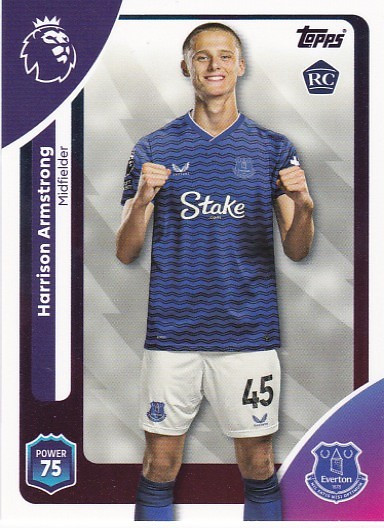 #136 Harrison Armstrong (Everton) - Topps Premier League 2026
