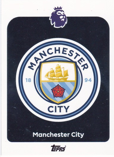 #181 Team Badge (Manchester City) - Topps Premier League 2026