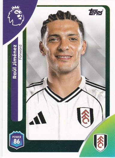 #159 Raul Jimenez (Fulham) - Topps Premier League 2026