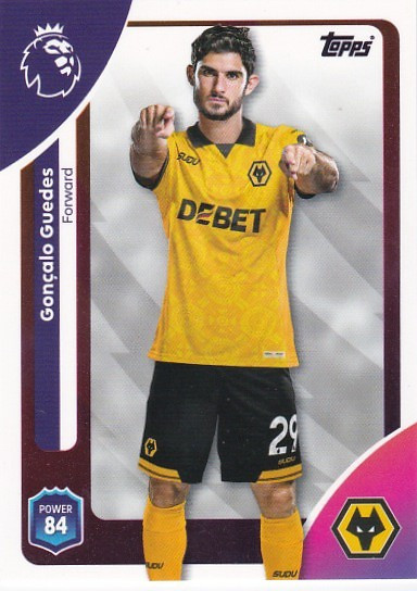 #300 Goncalo Guedes (Wolves) - Topps Premier League 2026