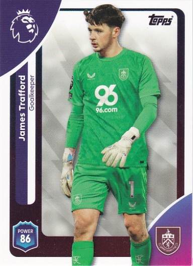 #308 James Trafford (Burnley) - Topps Premier League 2026