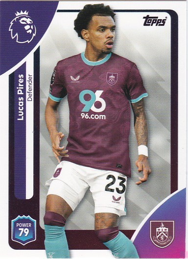 #312 Lucas Pires (Burnley) - Topps Premier League 2026