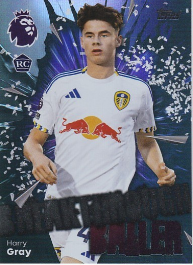 #342 Harry Gray (Leeds United) - Topps Premier League 2026