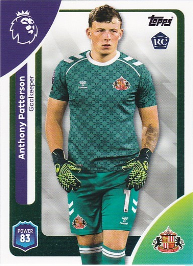 #344 Anthony Patterson (Sunderland) - Topps Premier League 2026