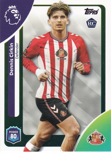 #346 Dennis Cirkin (Sunderland) - Topps Premier League 2026