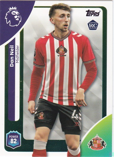 #350 Dan Neil (Sunderland) - Topps Premier League 2026