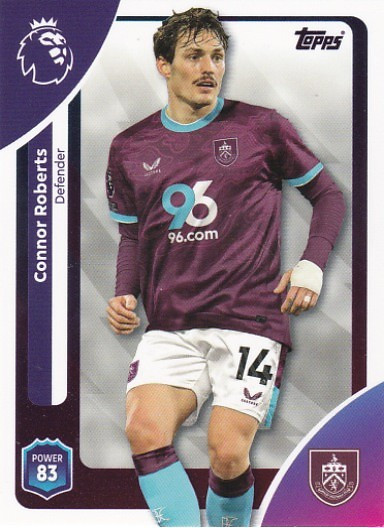 #311 Connor Roberts (Burnley) - Topps Premier League 2026