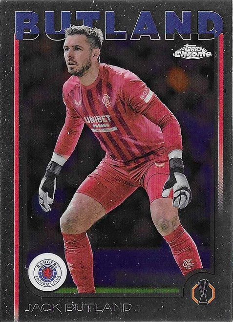 #013 Jack Butland (Rangers) - Topps Chrome UEFA Club Competitions 2024/25