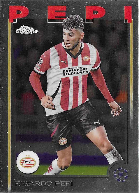 #063 Ricardo Pepi (PSV) - Topps Chrome UEFA Club Competitions 2024/25
