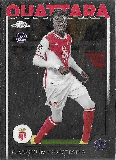 #103 Kassoum Ouattara (AS Monaco) - Topps Chrome UEFA Club Competitions 2024/25