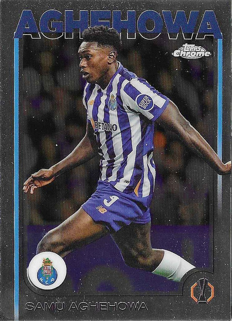#110 Samu Aghehowa (Porto) - Topps Chrome UEFA Club Competitions 2024/25