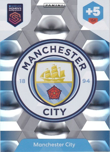 #154 Club Crest (Manchester City) - Panini Adrenalyn XL Women's Super League 2025