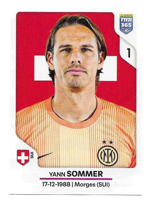 #261 Yann Sommer (Inter Milan) - Panini FIFA 365 2026 - Sticker