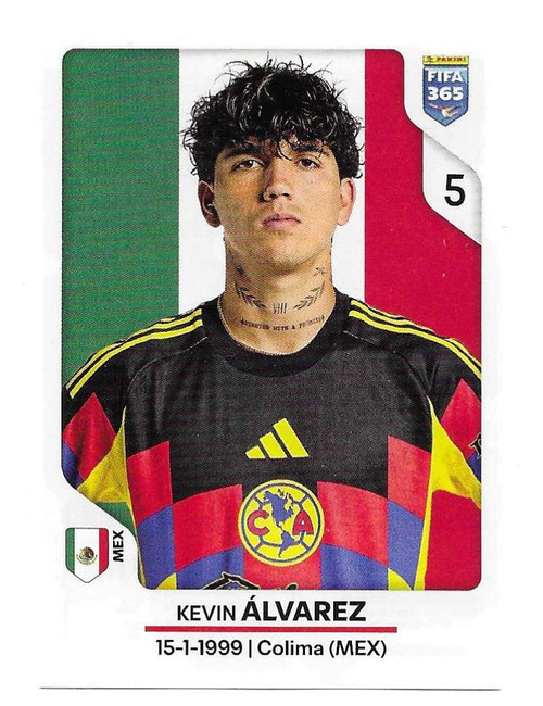 #301 Kevin Alvarez (Club America) - Panini FIFA 365 2026 - Sticker