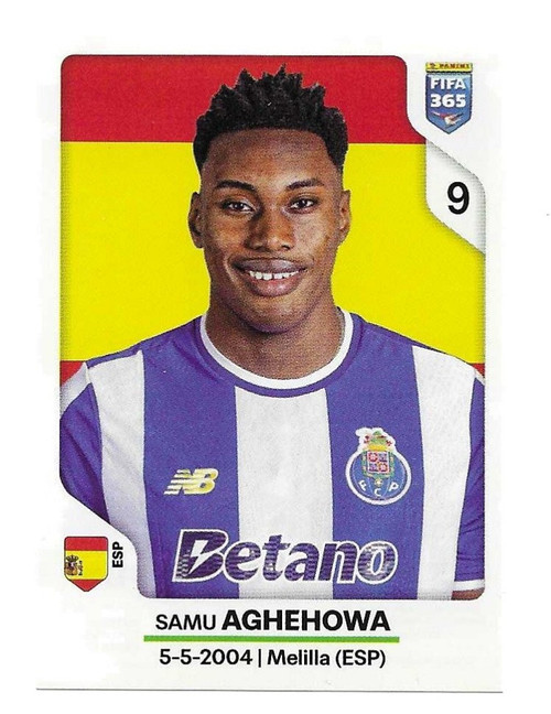 #404 Samu Aghehowa (Porto) - Panini FIFA 365 2026 - Sticker