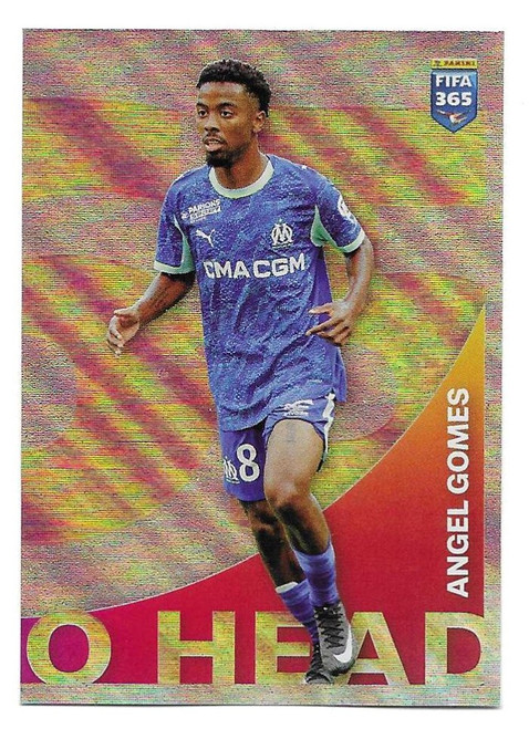 #476 Angel Gomes (Marseille) - HEAD TO HEAD/GAME OF STYLES - Panini FIFA 365 2026 - Sticker