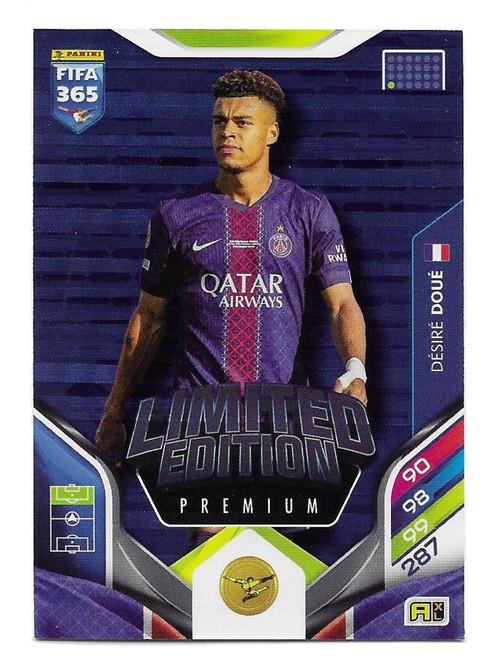 PREMIUM LIMITED EDITION - Desire Doue (PSG) - Panini Adrenalyn XL FIFA 365 2026