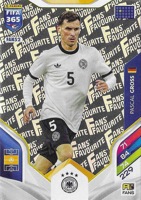 FAN052 - Pascal Gross (Germany) - FANS FAVOURITE - Panini Adrenalyn XL FIFA 365 2026