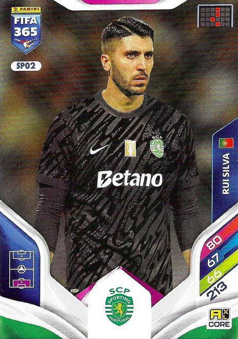 SPO002 - Rui Silva (Sporting) - Panini Adrenalyn XL FIFA 365 2026