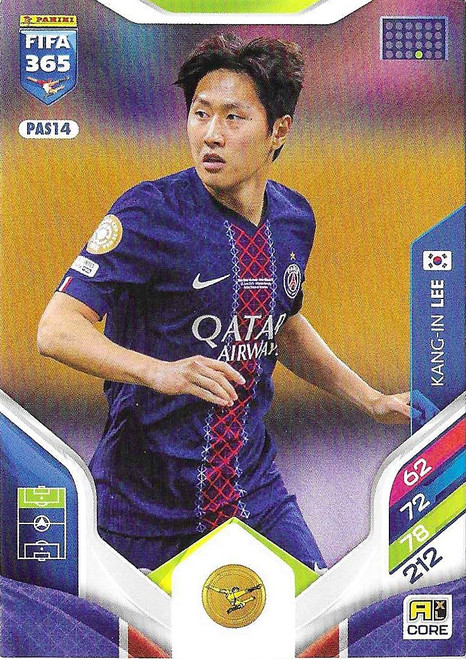 PAS014 - Kang-In Lee (PSG) - Panini Adrenalyn XL FIFA 365 2026