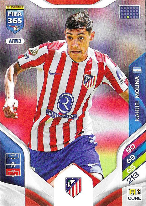 ATM003 - Nahuel Molina (Atletico Madrid) - Panini Adrenalyn XL FIFA 365 2026