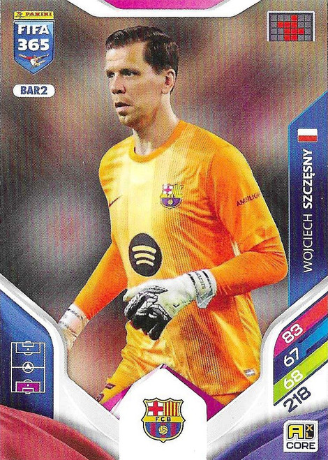 BAR002 - Wojciech Szczesny (Barcelona) - Panini Adrenalyn XL FIFA 365 2026
