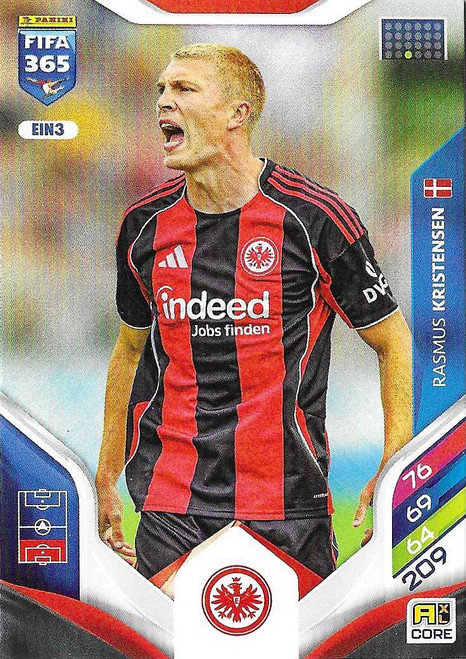 EIN003 - Rasmus Kristensen (Eintracht Frankfurt) - Panini Adrenalyn XL FIFA 365 2026