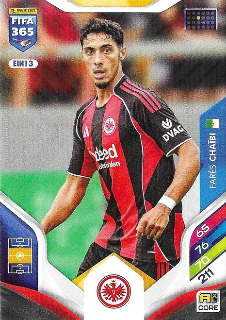 EIN013 - Fares Chaibi (Eintracht Frankfurt) - Panini Adrenalyn XL FIFA 365 2026
