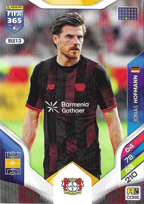 BLE013 - Jonas Hofmann (Bayer Leverkusen) - Panini Adrenalyn XL FIFA 365 2026