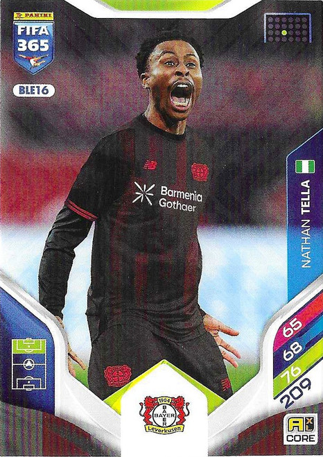 BLE016 - Nathan Tella (Bayer Leverkusen) - Panini Adrenalyn XL FIFA 365 2026